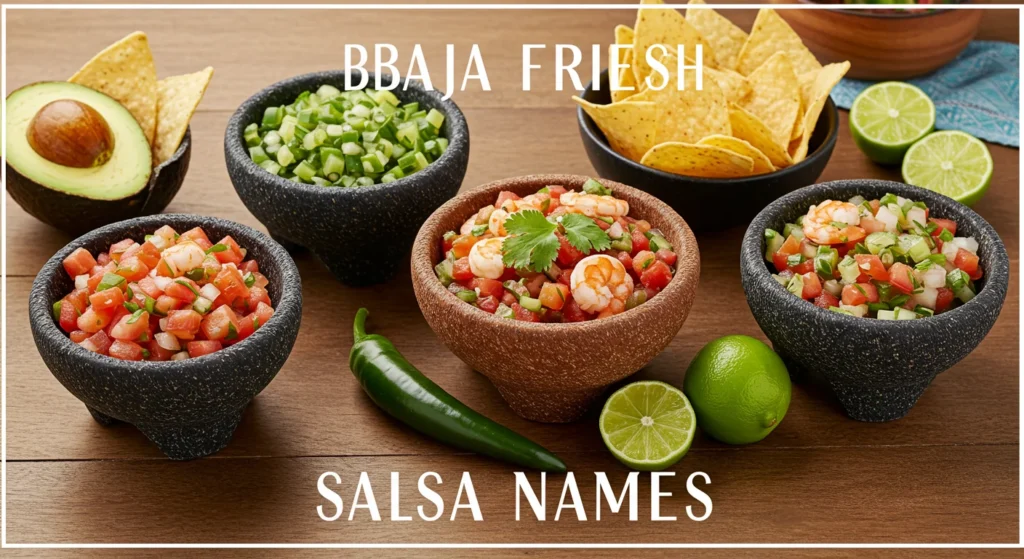 Baja Fresh Salsa Names