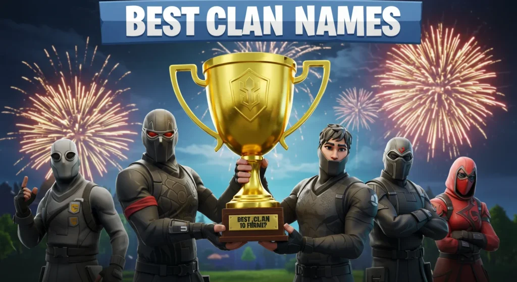 Best Fortnite Clan Names