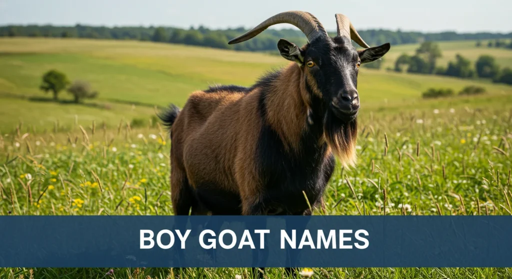 Boy Goat Names