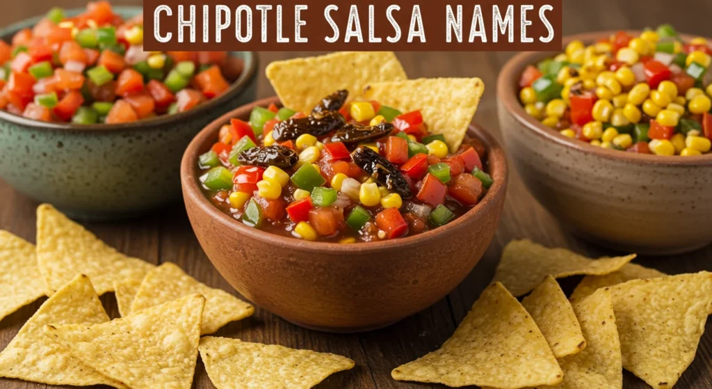 Chipotle Salsa Names