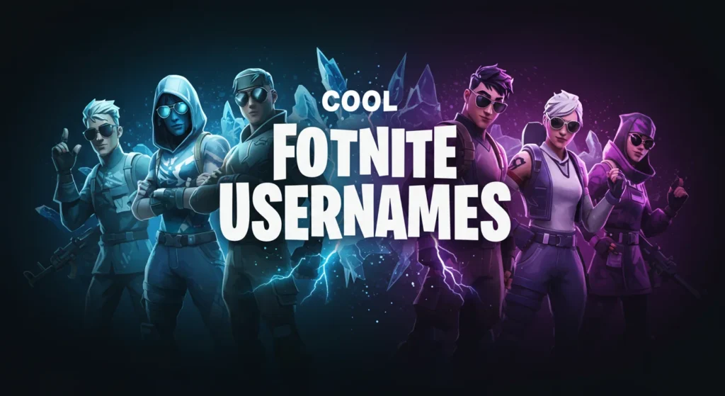 Cool Fortnite Usernames