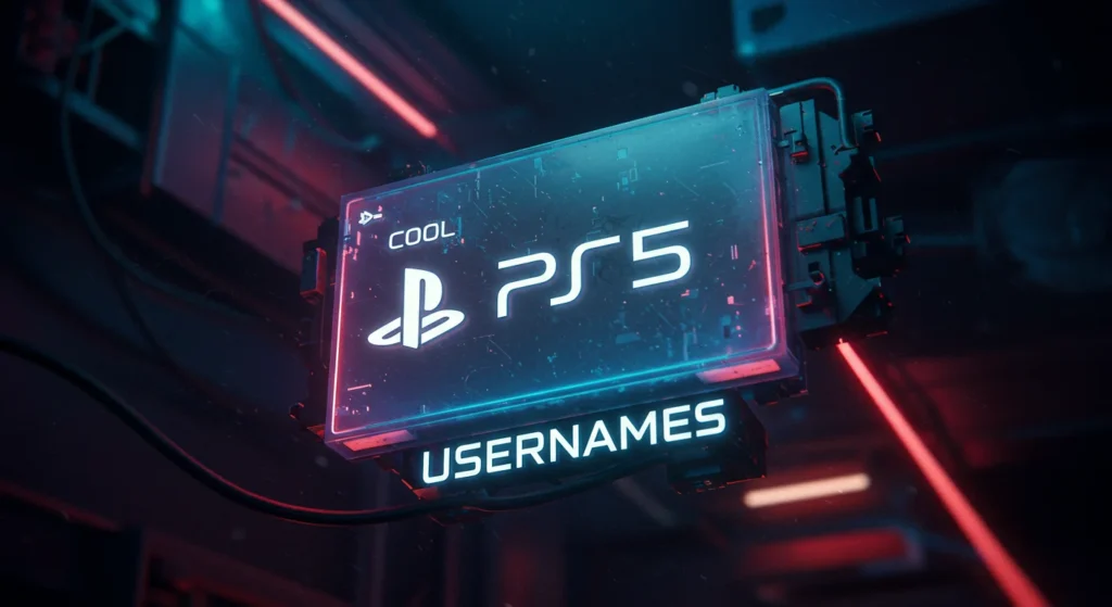 Cool PS5 Usernames