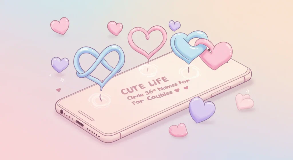Cute Life 360 Circle Names for Couples