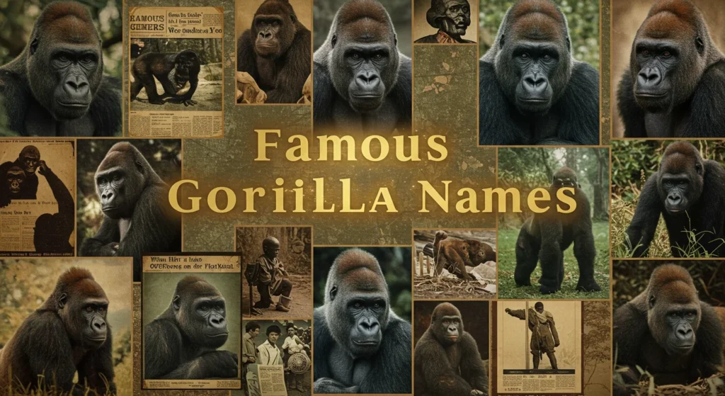 Famous Gorilla Names