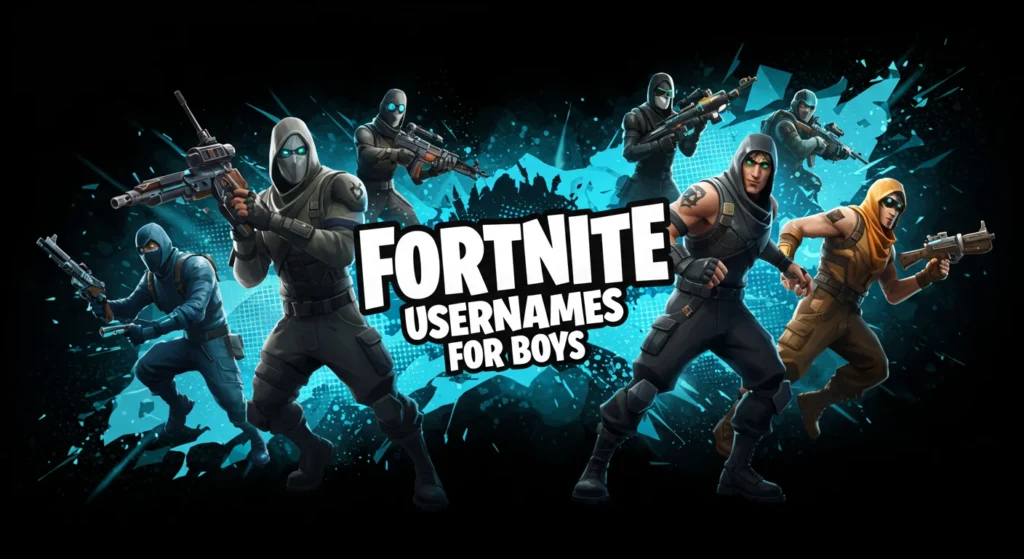 Fortnite Usernames for Boys