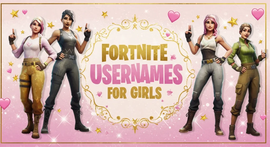 Fortnite Usernames for Girls