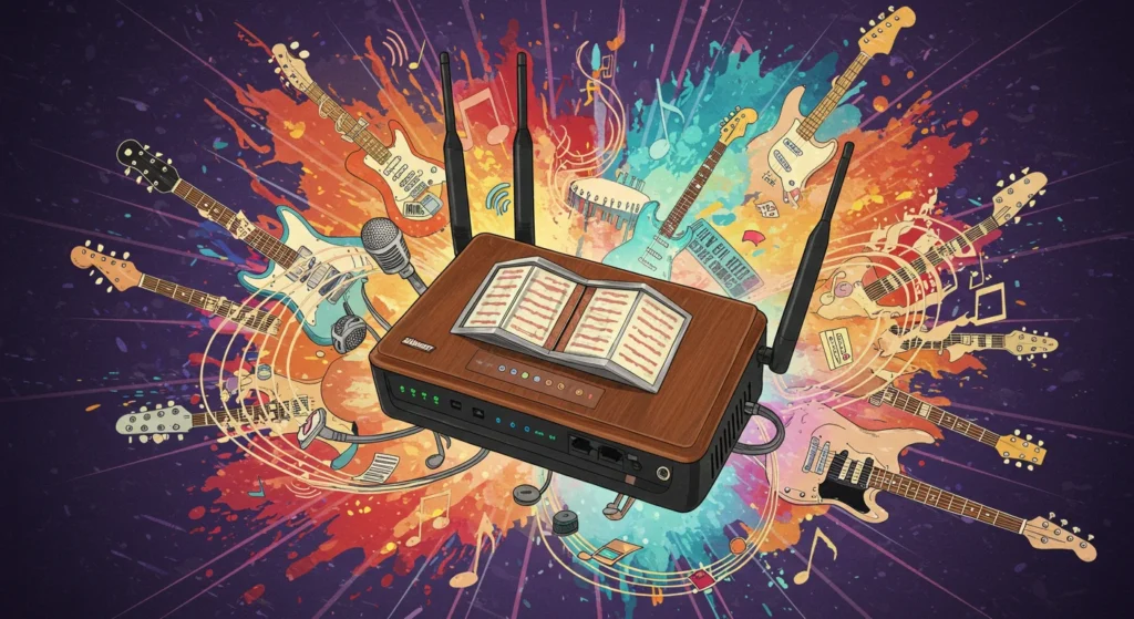Funny WiFi Names for Music Lovers