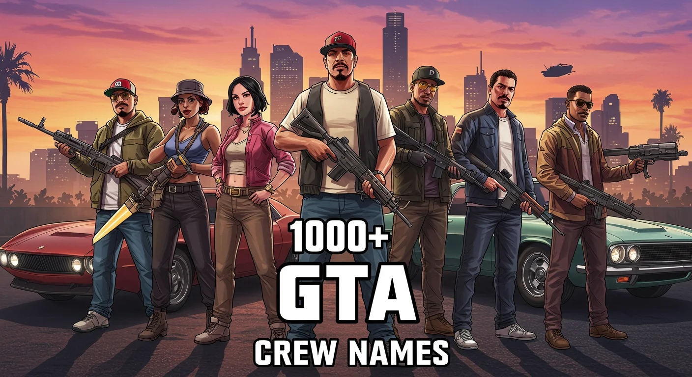 GTA Crew Names