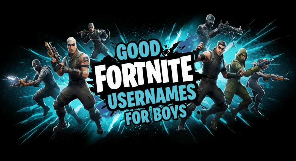 Good Fortnite Usernames for Boys