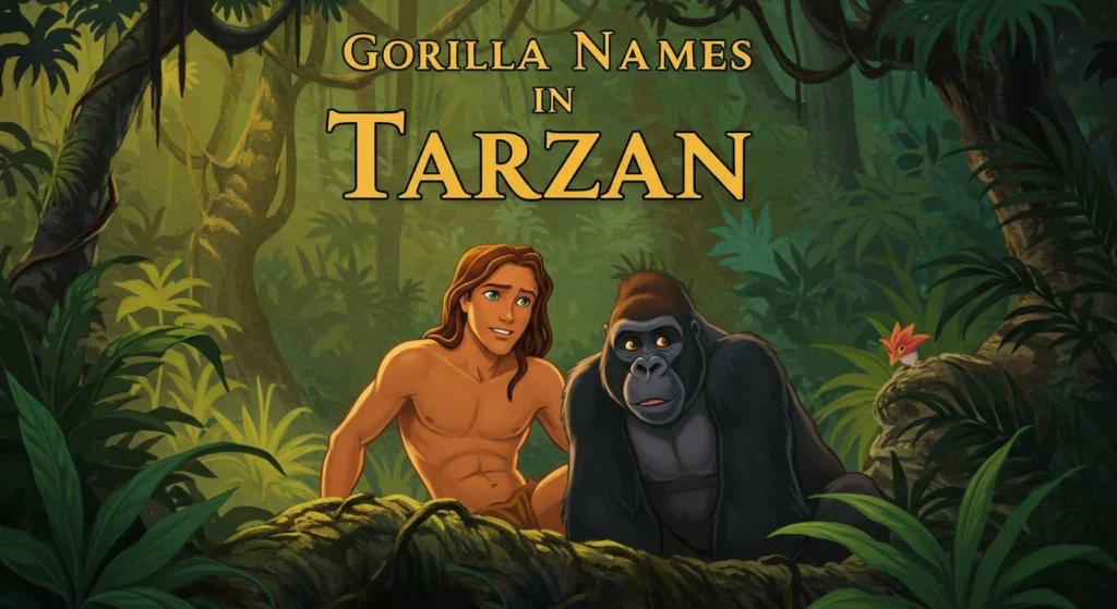 Gorilla Names in Tarzan