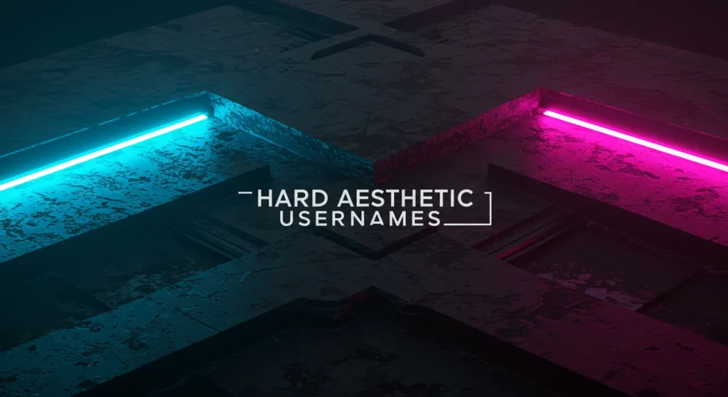 Hard Aesthetic Usernames