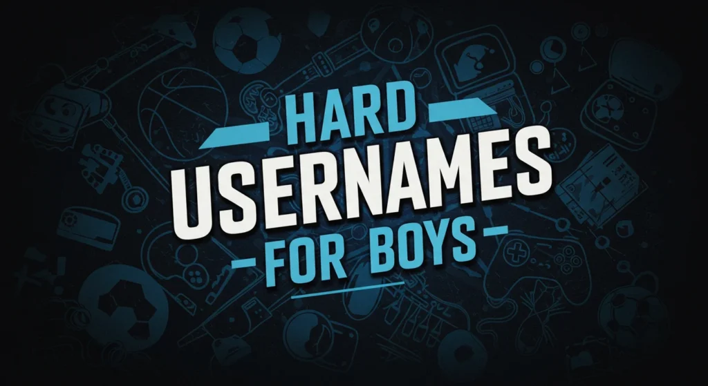 Hard Usernames for Boys