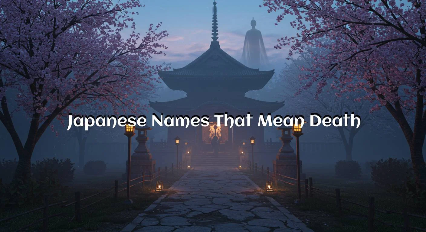 Japanese Names That Mean Death