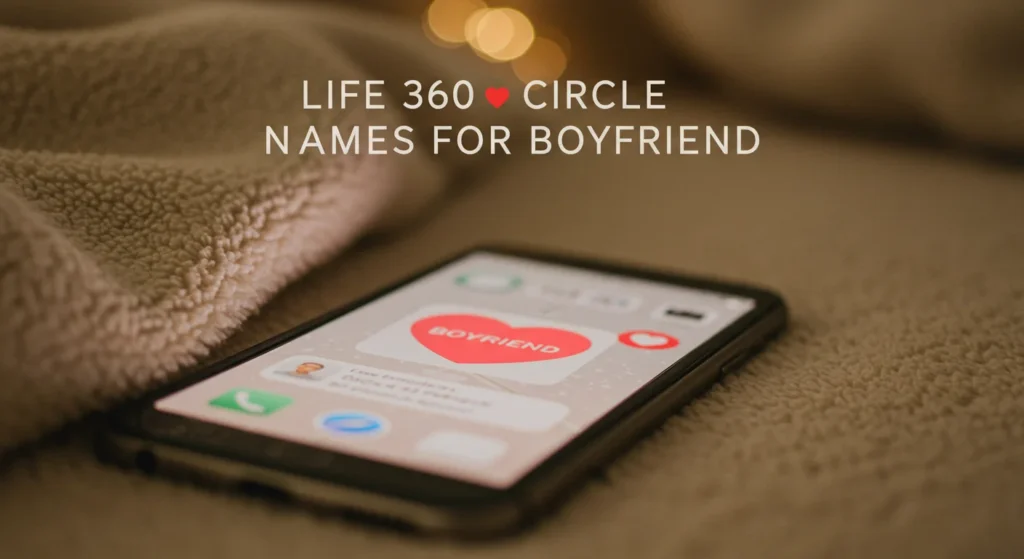 Life 360 Circle Names for Boyfriend
