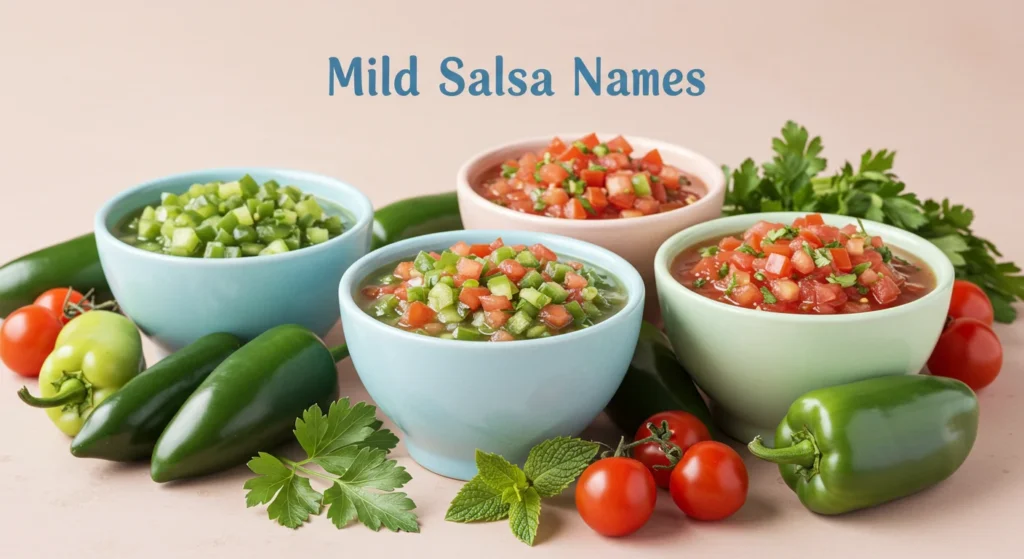 Mild Salsa Names
