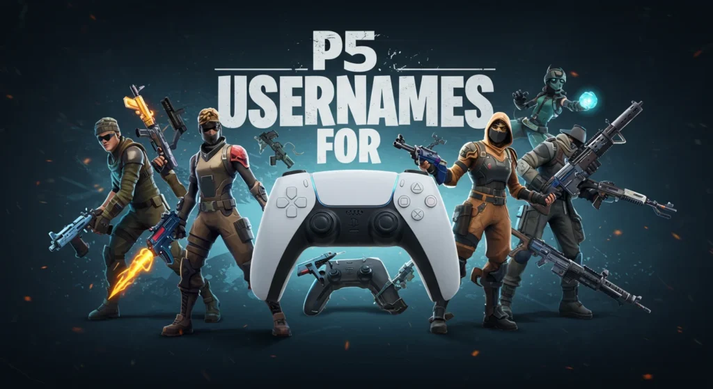PS5 Usernames for Fortnite