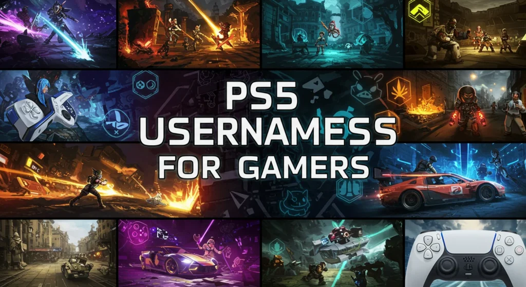 PS5 Usernames for Gamers