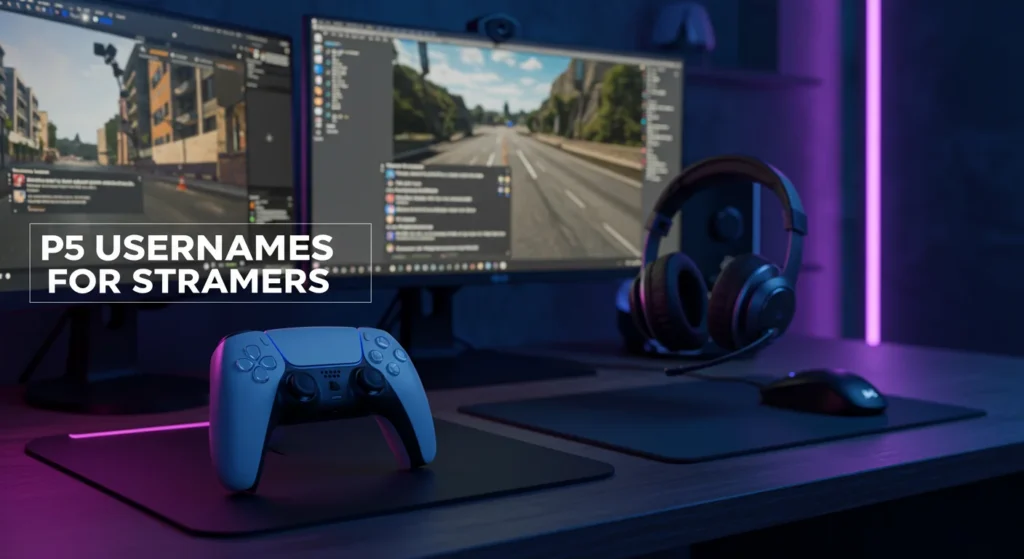 PS5 Usernames for Streamers
