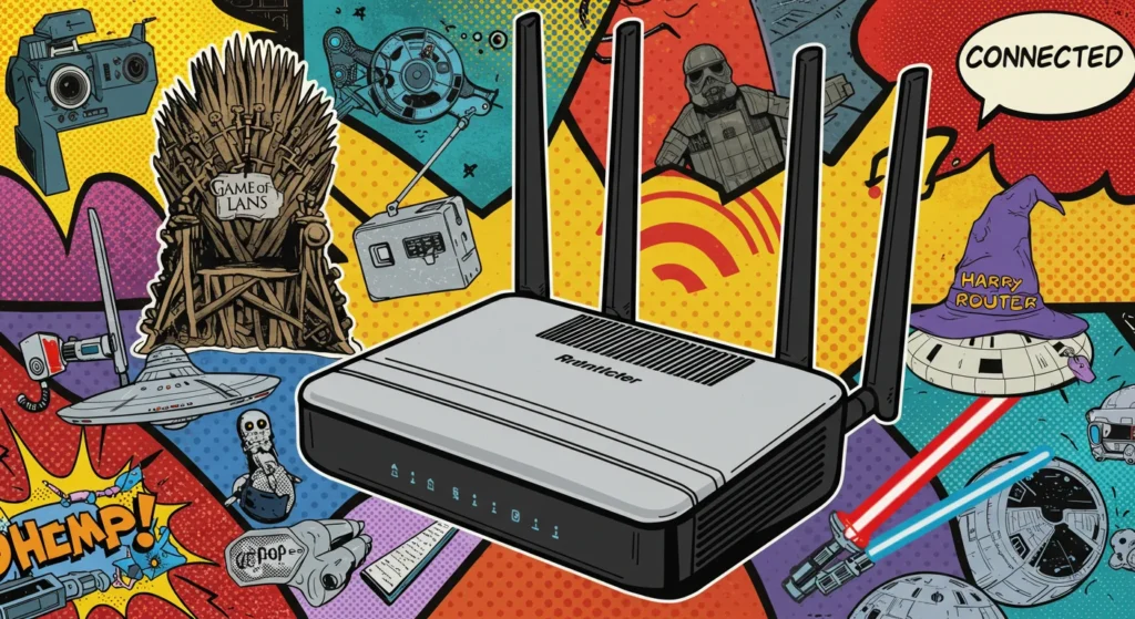 Pop Culture-Inspired WiFi Names