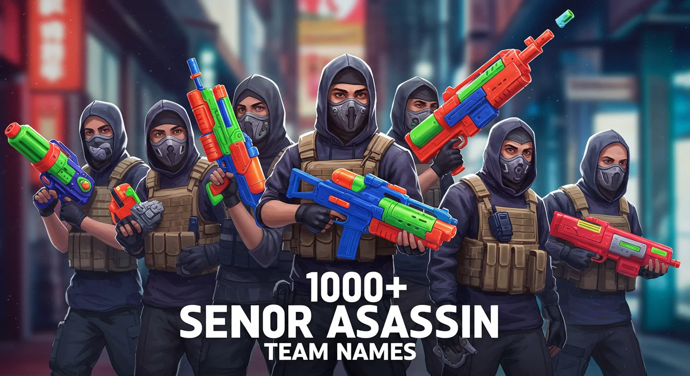 Senior Assassin Team Names
