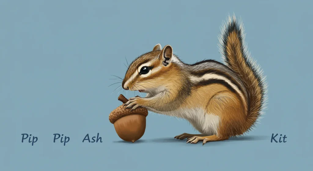 Short and Sweet Chipmunk Names