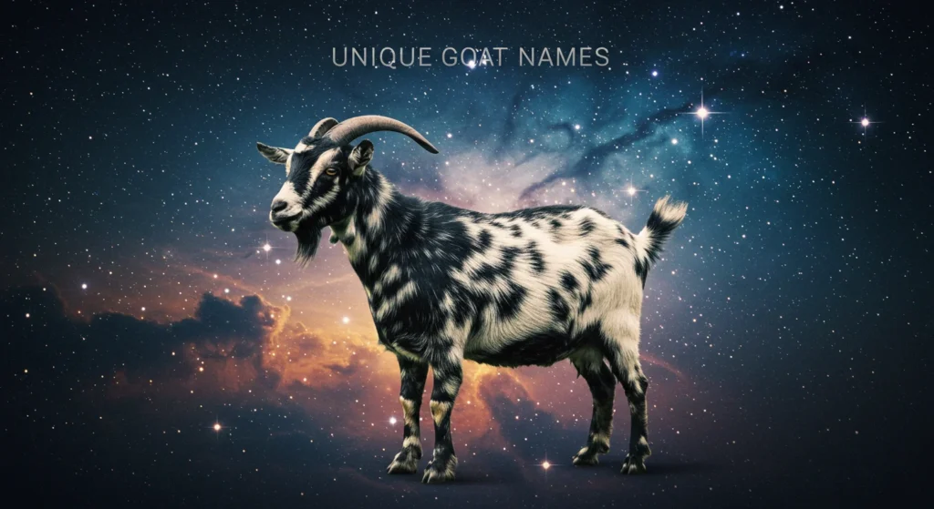 Unique Goat Names