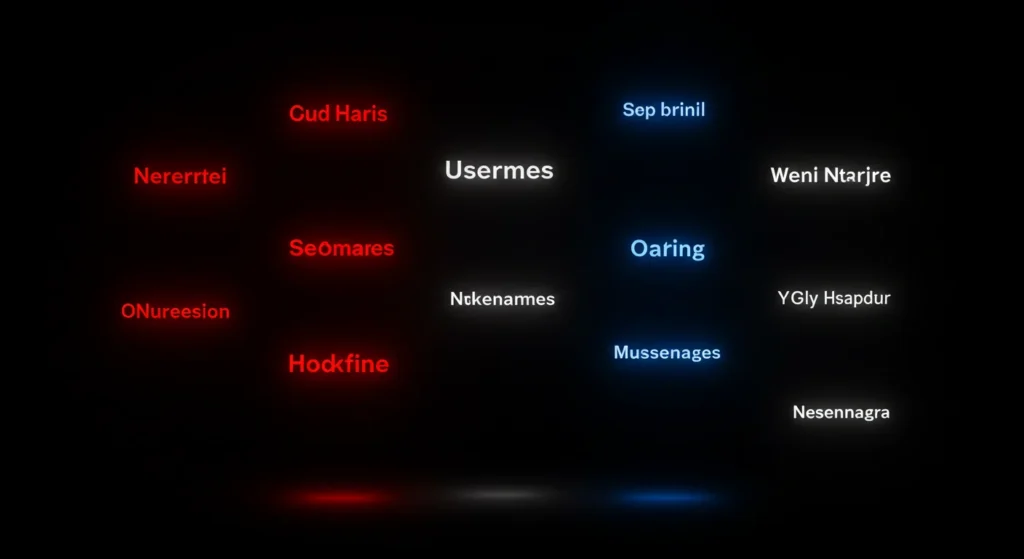 Dark One-Word Usernames