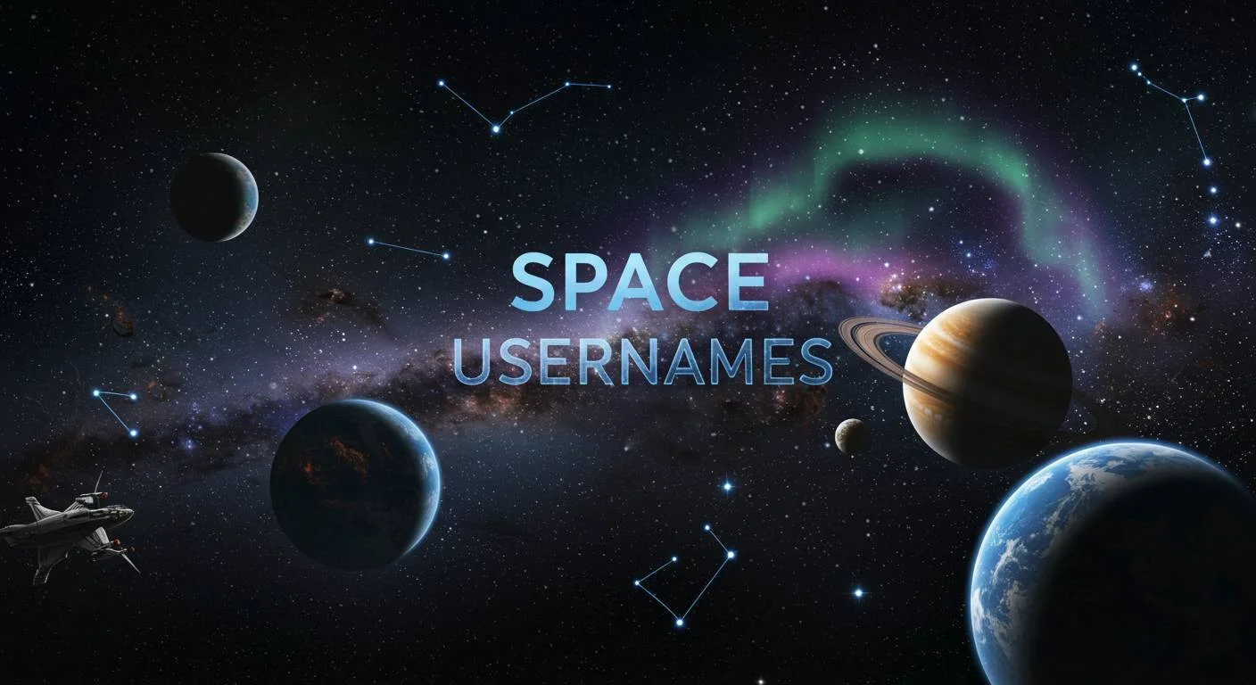 space usernames