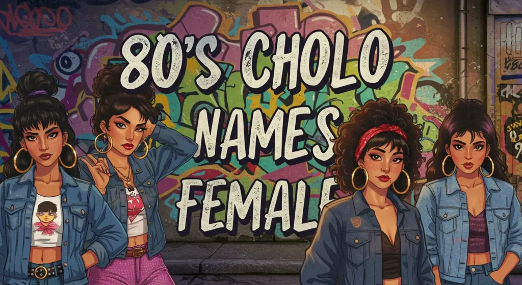 80's Cholo Names Female