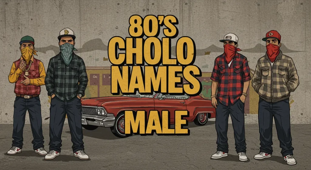 80's Cholo Names Male