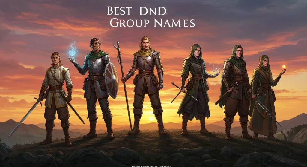 Best DnD Group Names
