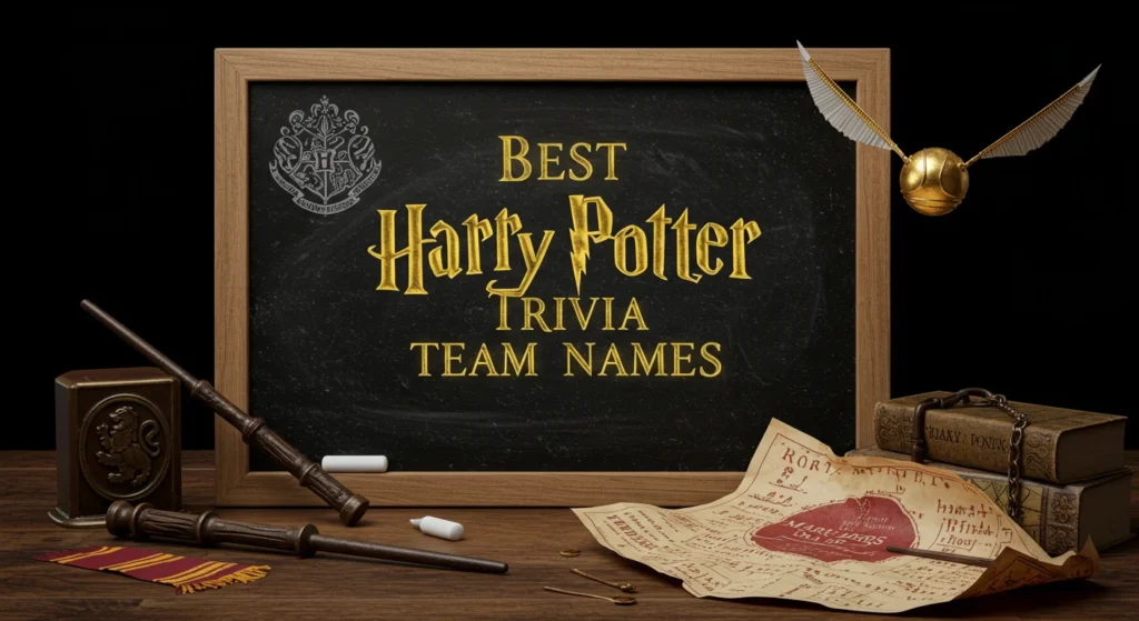 Best Harry Potter Trivia Team Names