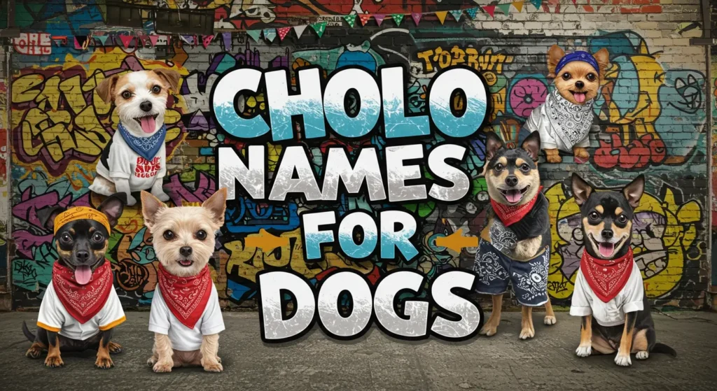 Cholo Names for Dogs