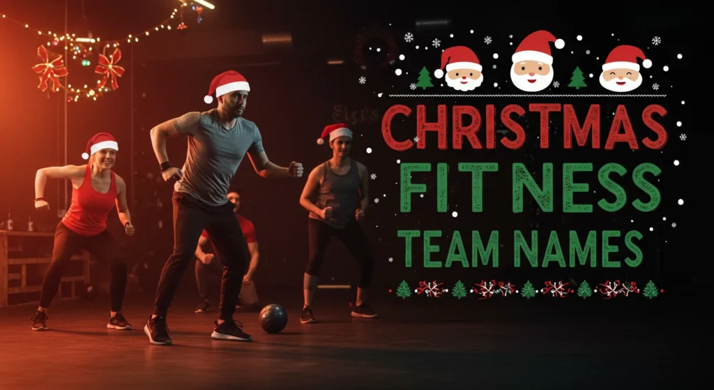 Christmas Fitness Team Names