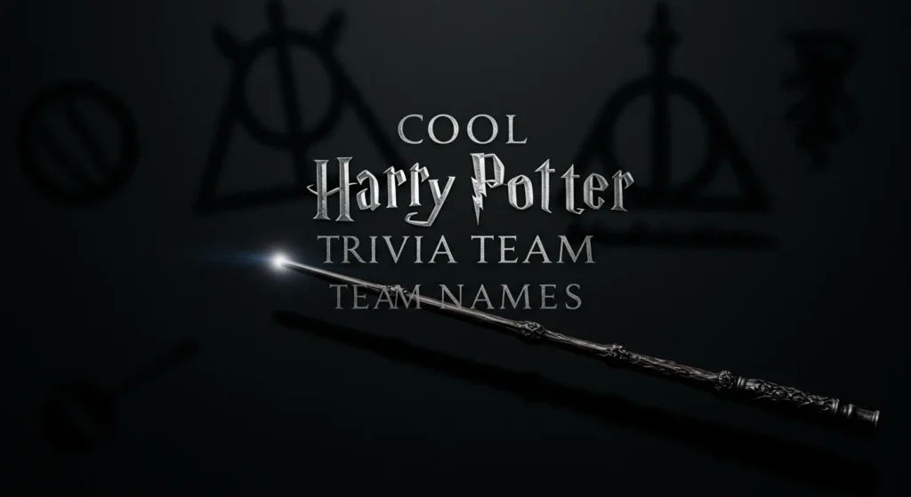 Cool Harry Potter Trivia Team Names