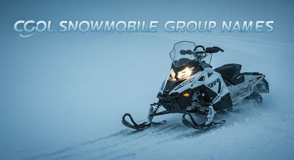 Cool Snowmobile Group Names