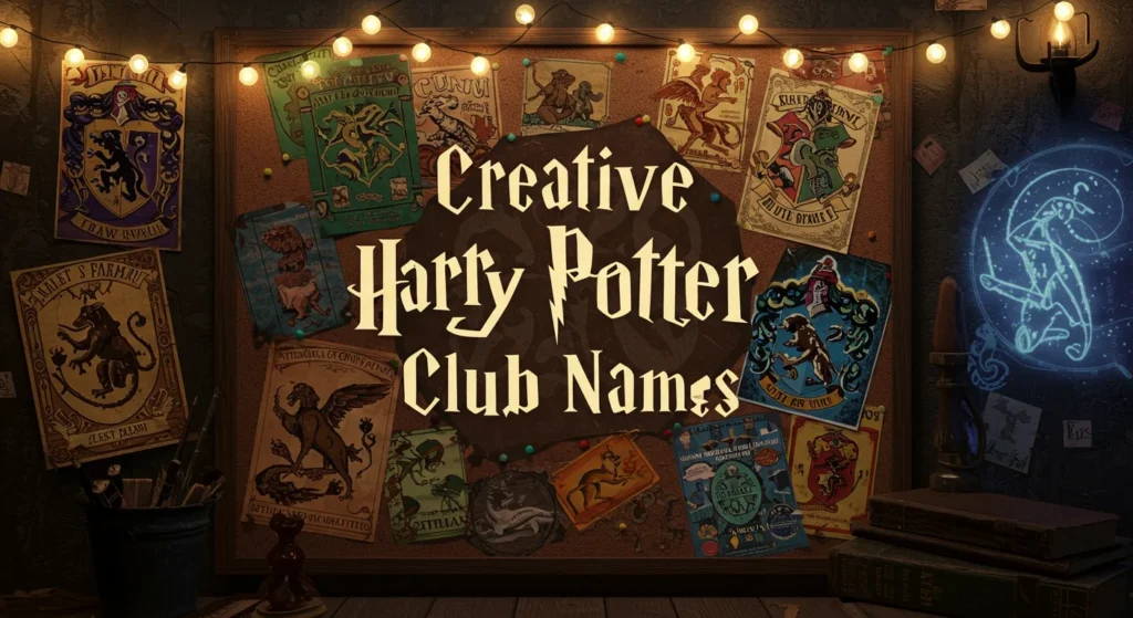 Creative Harry Potter Club Names