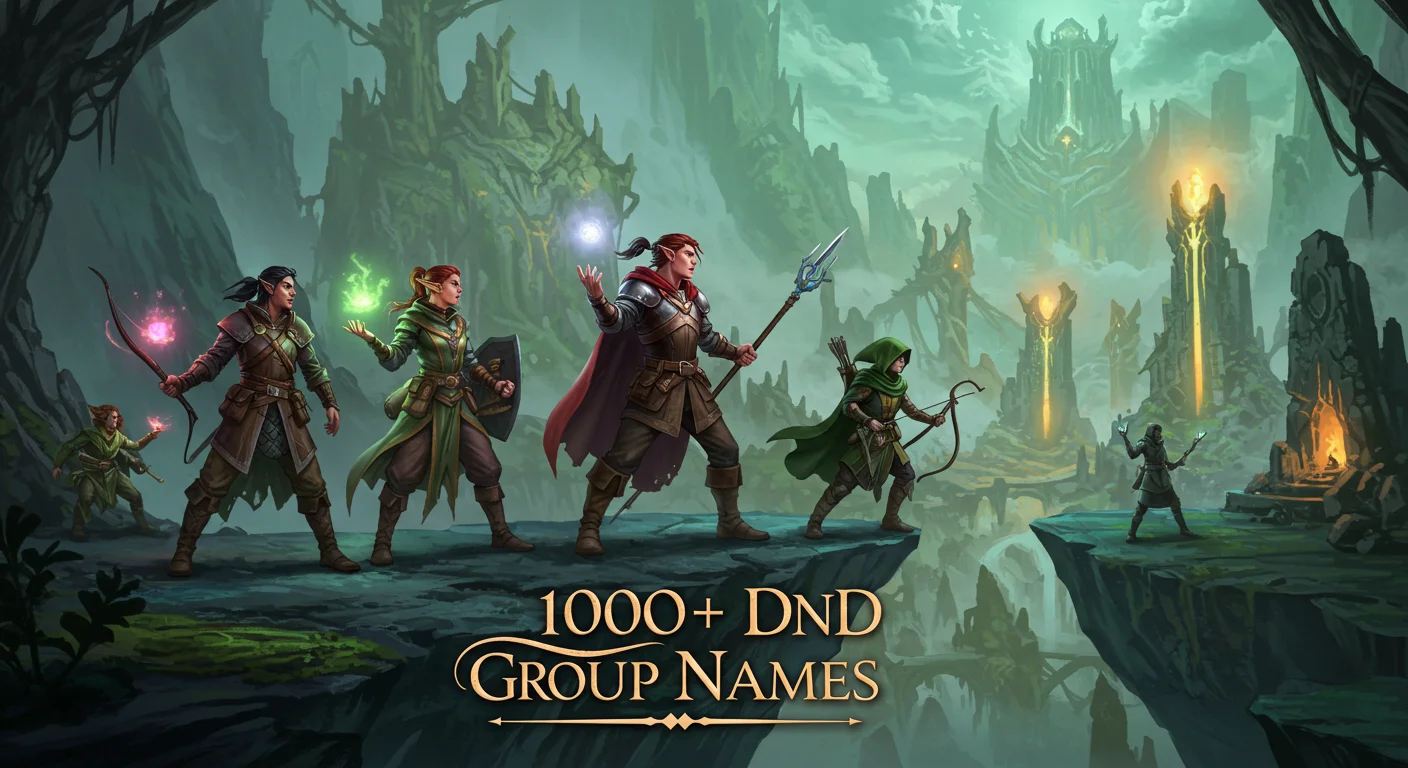 DnD Group Names