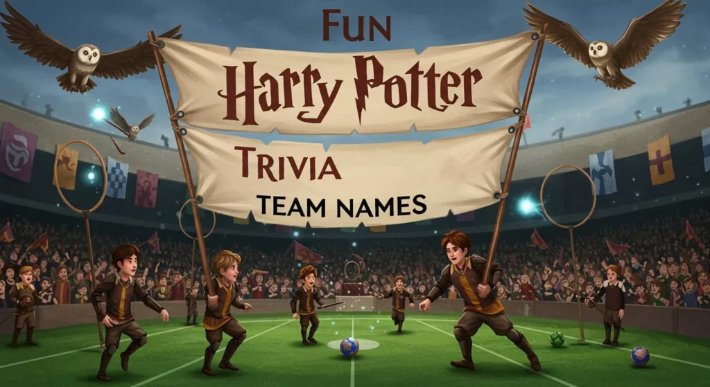 Fun Harry Potter Trivia Team Names