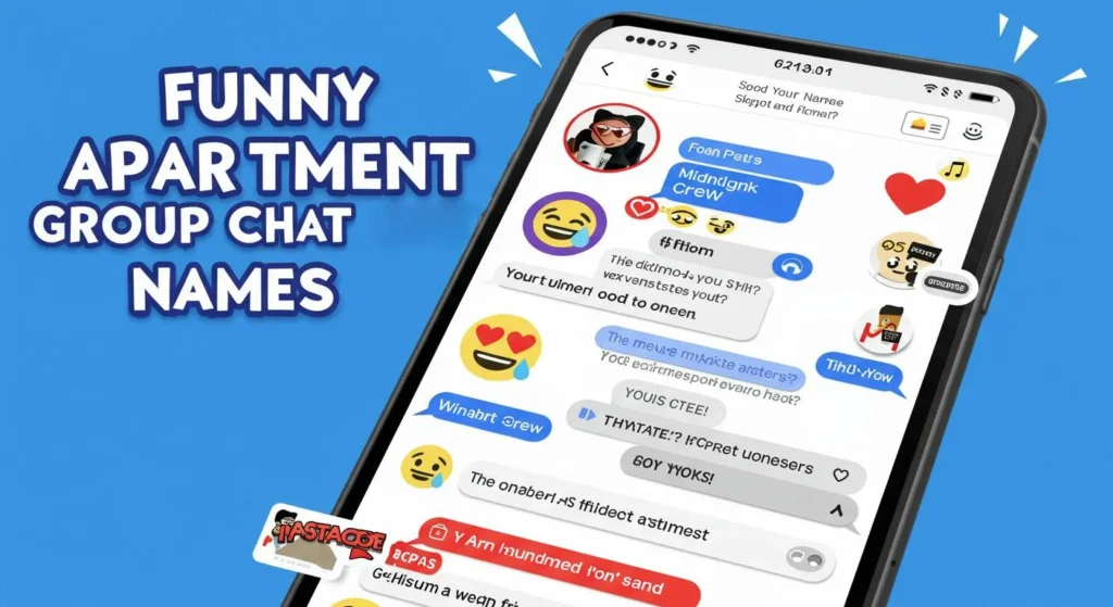 Funny Apartment Group Chat Names
