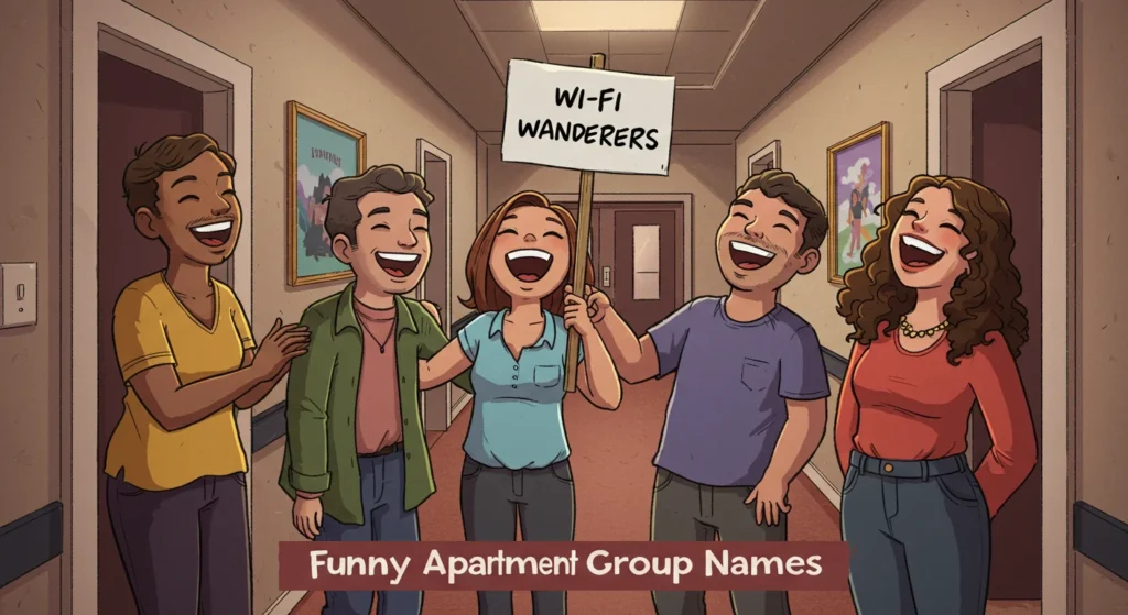 Funny Apartment Group Names