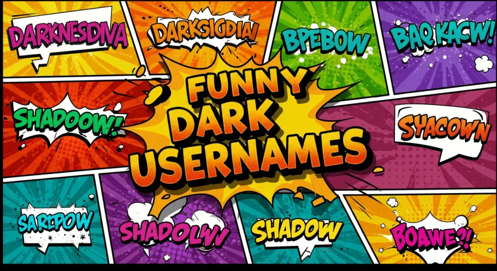Funny Dark Usernames