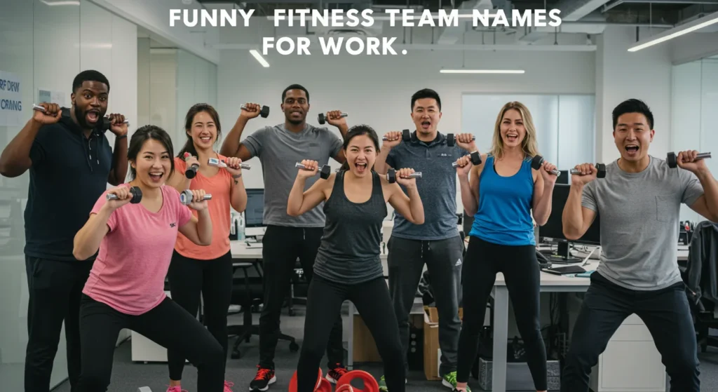Funny Fitness Team Names for Work