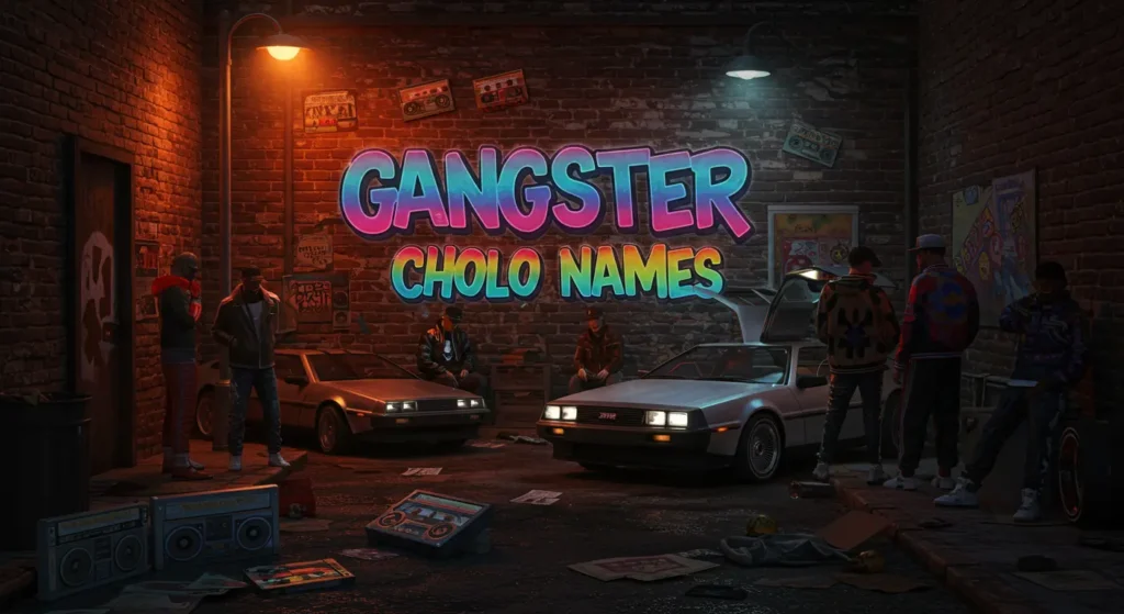 Gangster Cholo Names