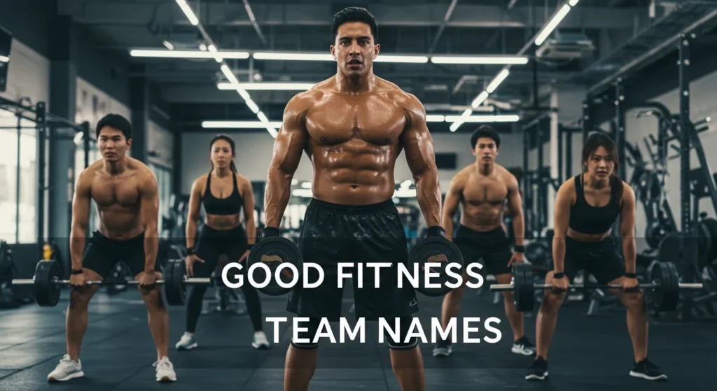 Good Fitness Team Names