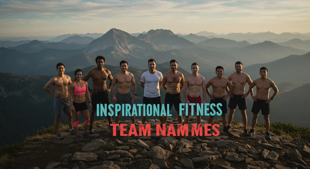 Inspirational Fitness Team Names