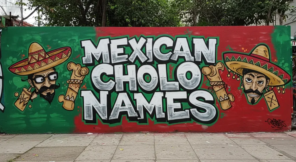 Mexican Cholo Names