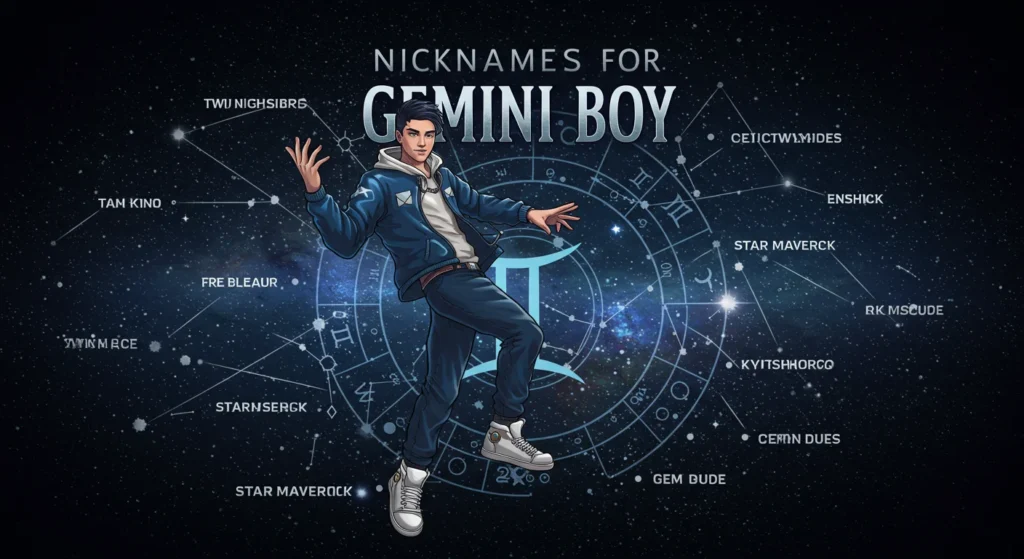 Nicknames for Gemini Boy
