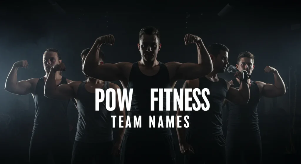 Powerful Fitness Team Names