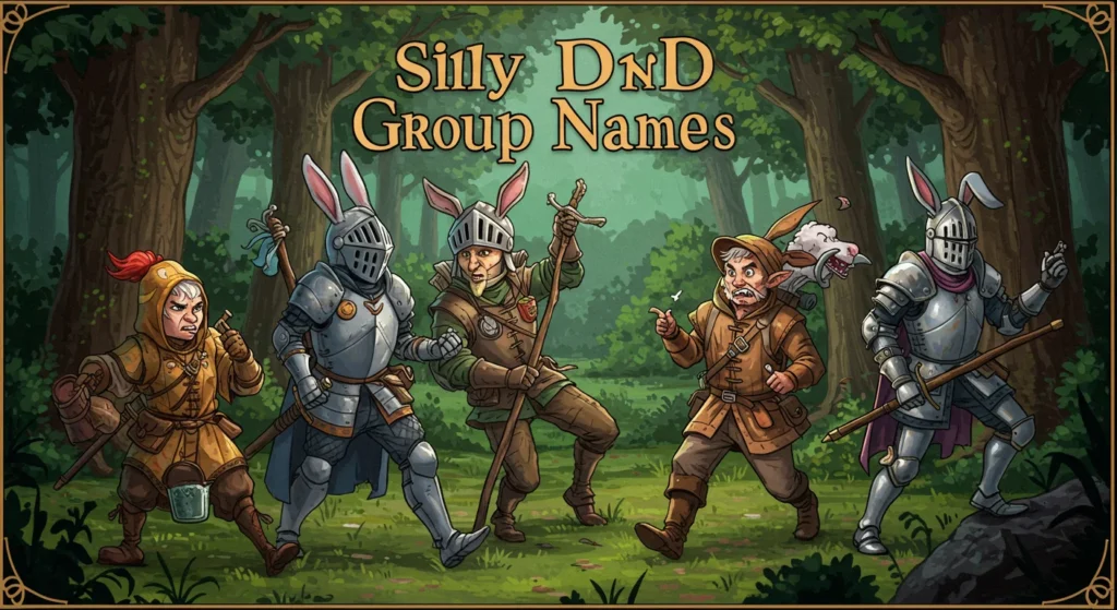 Silly DnD Group Names